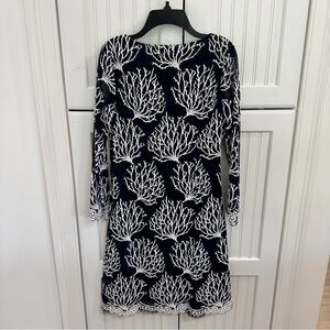 Lilly Pulitzer Seaside Coral Print Lace Dress in Size 6